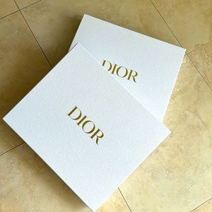 Two Dior Boxes ONLY